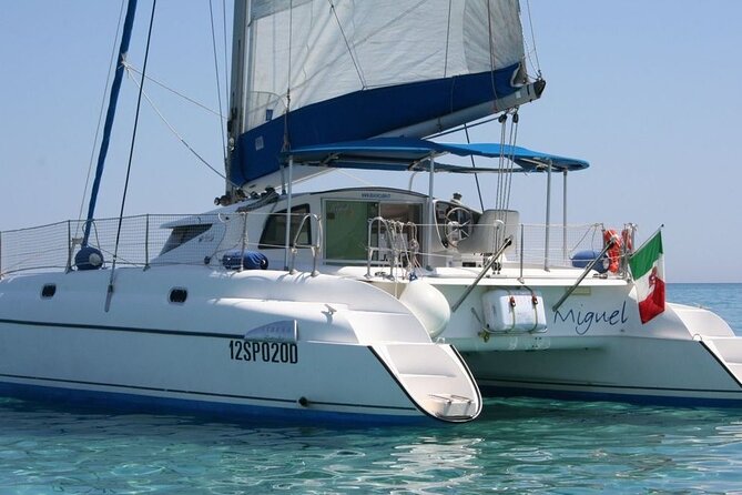 2-Catamaran tour from Cannigione to the Maddalena Archipelago - Budelli and the protected Pink Beach