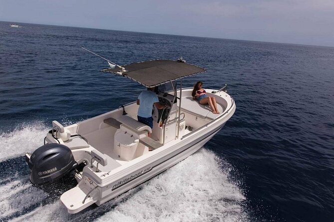 5 Hours Boat Rental in Santorini - Swimming, snorkeling, and time in a quiet bay