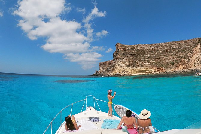 7 hours Boat trip to Lampedusa lunch, SUP and Snorkeling - Why a boat is the right way to see Lampedusa
