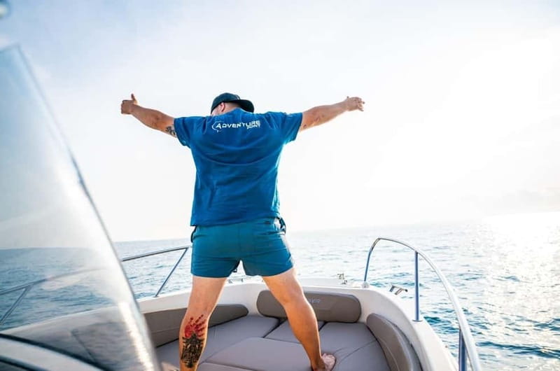 90min Boat Tour in Durres - Swimming and music near Fisherman Beach