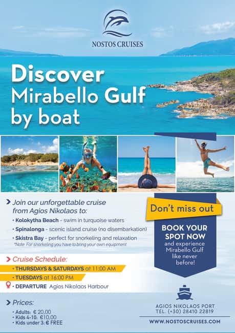Agios Nikolaos: Fun Cruise Around Elounda Bay - Key points to know before you book