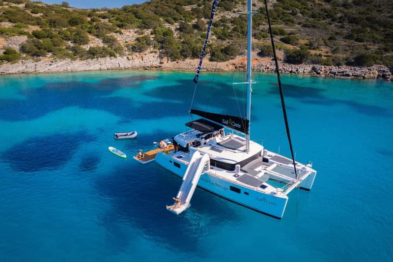 Agios Nikolaos: Sailing Trip Catamaran Lunch and Water Toys - Elounda is the calm beginning