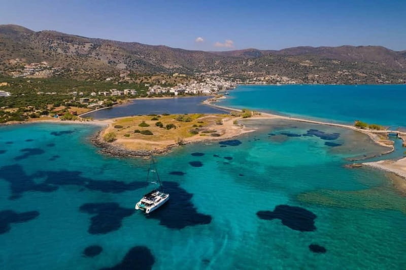 Agios Nikolaos: Sailing Trip Catamaran Lunch and Water Toys - Lunch onboard, with plenty to drink