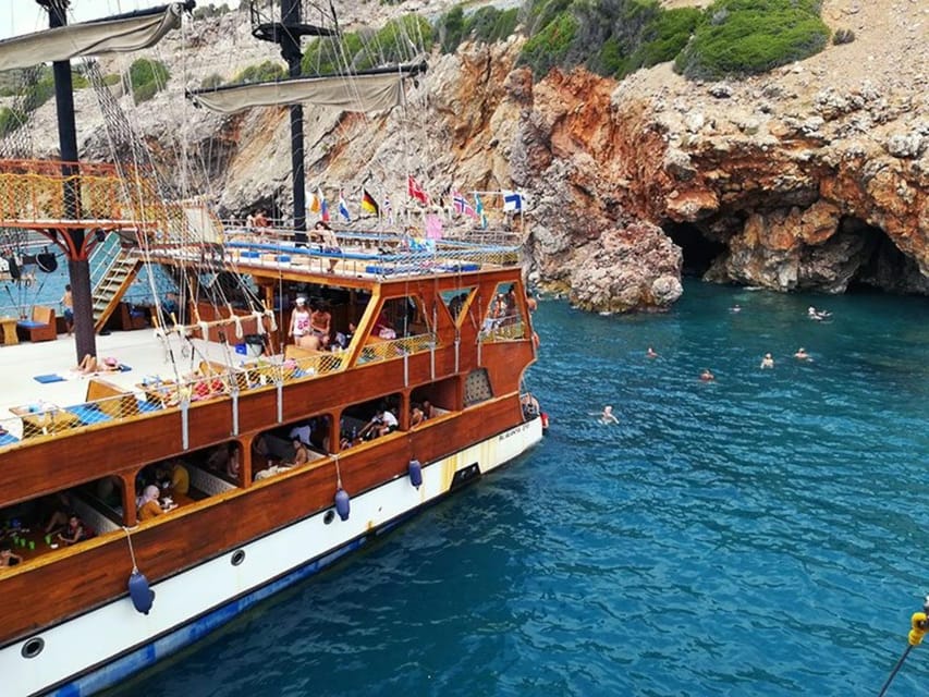 Alanya: Catamaran Boat Tour with Snorkeling with Lunch - Lunch on board: good value, modest expectations