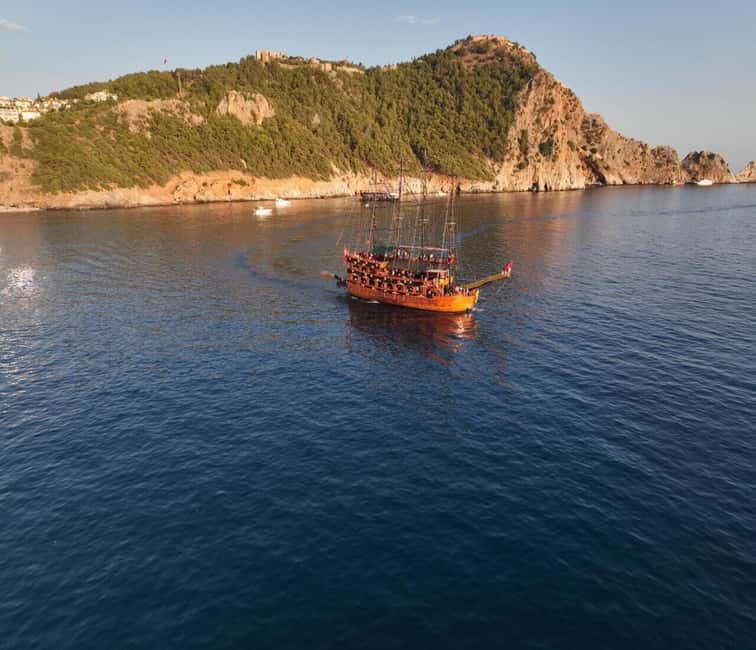Alanya: Luxury Pirate Boat with Lunch & Unlimited Drinks - Key points to know before booking