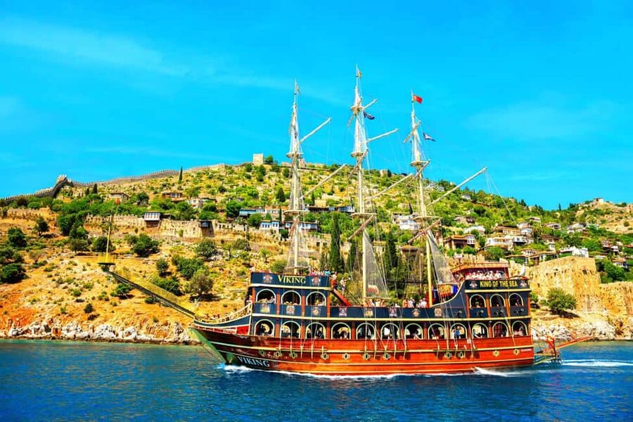 Alanya: Pirate Boat Tour with Food and Drinks - Is $17 good value for this Alanya boat tour?