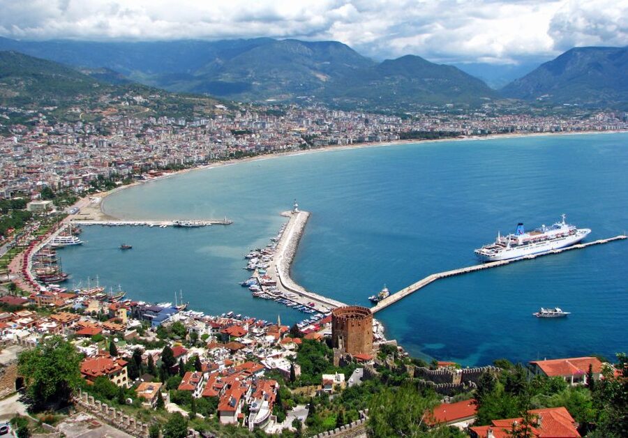 Alanya Pirate Boat Trip with Lunch, Swimming & Foam Party - Old Shipyard and the first swim