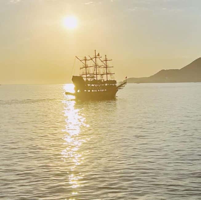 Alanya Pirate Sunset Cruise w/ Foam Party & Optional Drinks - Setting Sail From Alanya at Sunset
