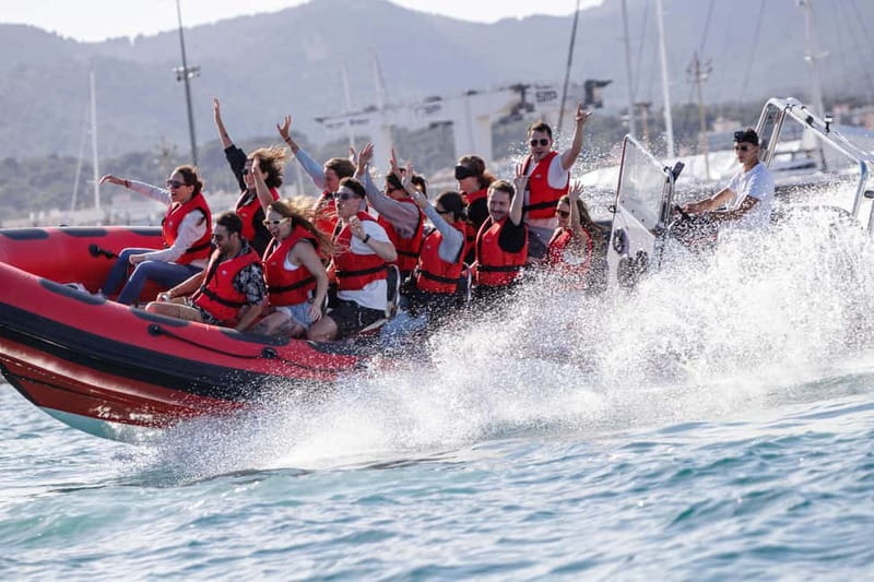 Alcudia: Sightseeing, Sea Caves & Snorkel Speedboat Tour - A fast start from Alcudiamar Marina