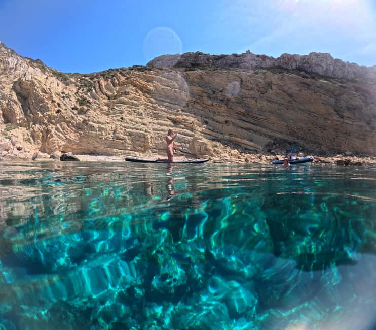 Alghero: boat tour, snorkelling, sup - Capo Galera finishes the water portion