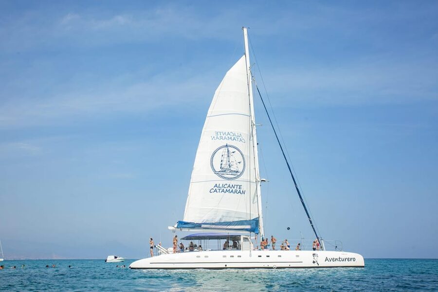 Alicante: 3-Hour Coastal Catamaran Cruise - Fruit, Drinks, and Life on the Catamaran