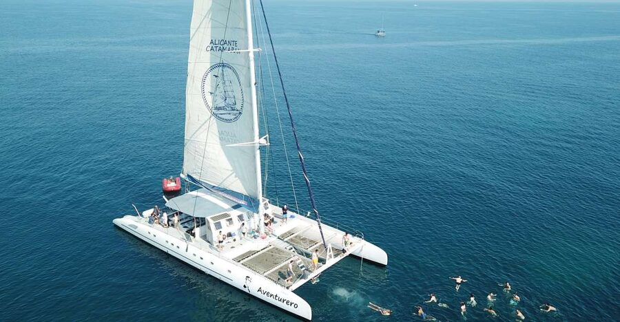 Alicante: 6-Hour Catamaran Cruise to Tabarca Island - Paella lunch and drinks on board