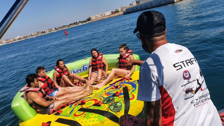 Alicante: Boat Powered Crazy Sofa Ride - Key points at a glance