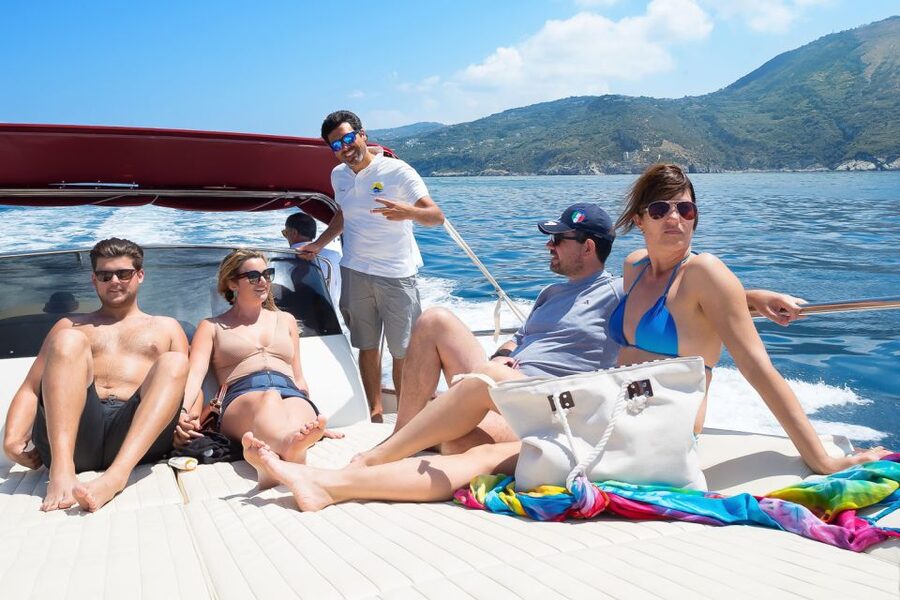Amalfi Coast: Full-Day Cruise from Sorrento - Swimming from the boat, with time to relax