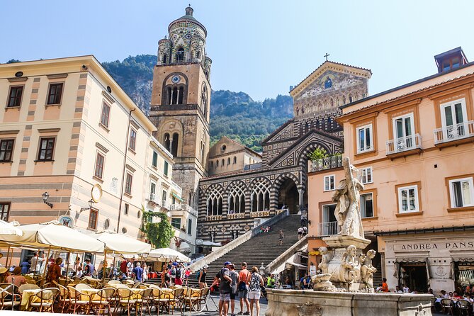 Amalfi Coast & Positano Day Trip from Rome with Coastal Cruise - Positano’s steep lanes and postcard views