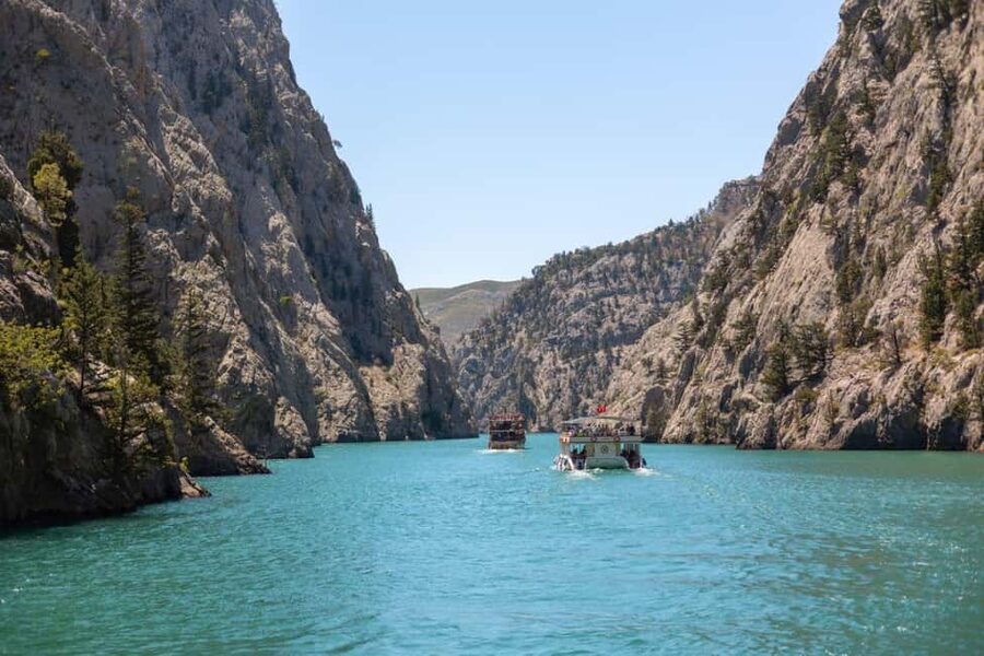 Antalya/Alanya: Green Canyon With Boat&Lunch - Fishing, swimming, and snorkeling on the canyon