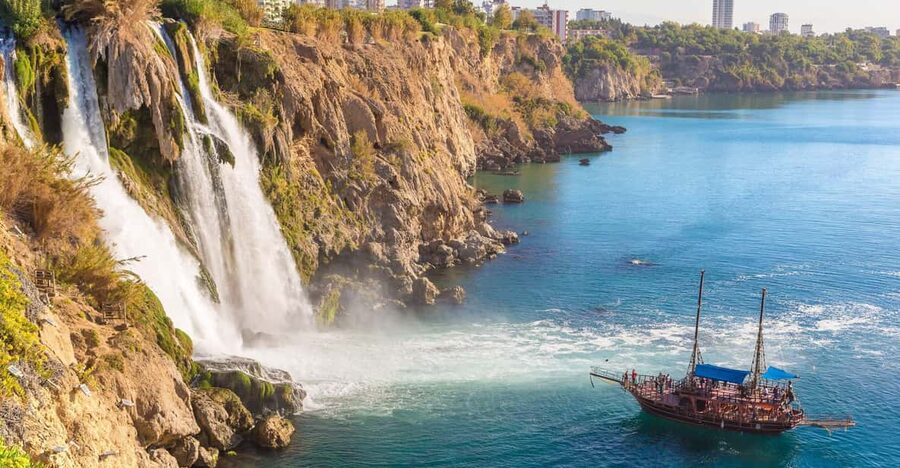 Antalya: Beach & Waterfalls Boat Trip w/ Lunch & Soft Drinks - What this Antalya boat trip is really like