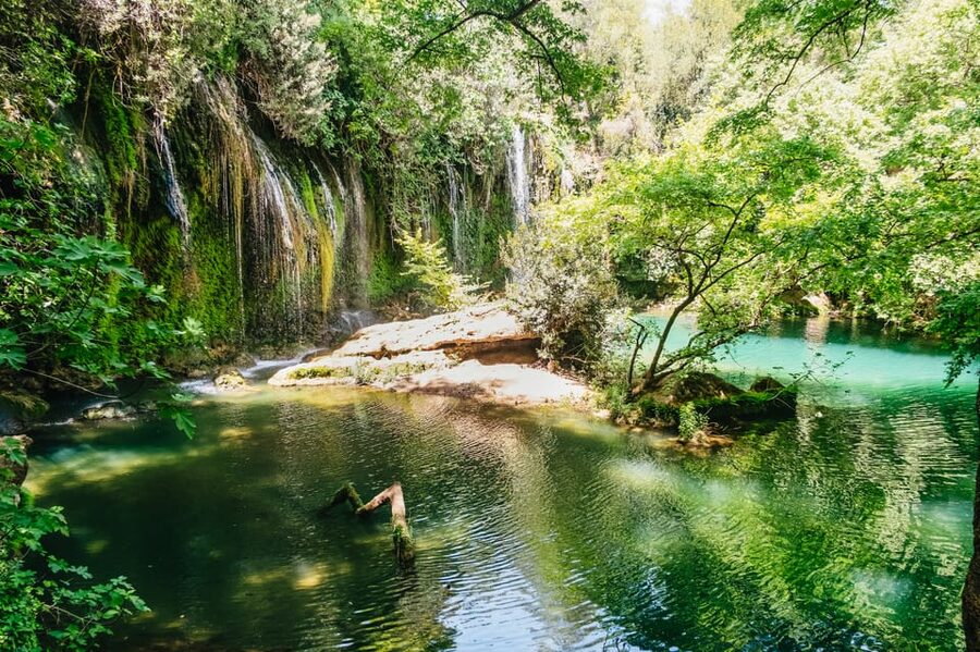 Antalya: City Tour including Waterfalls and Boat tour - One hour on the water from the old harbour
