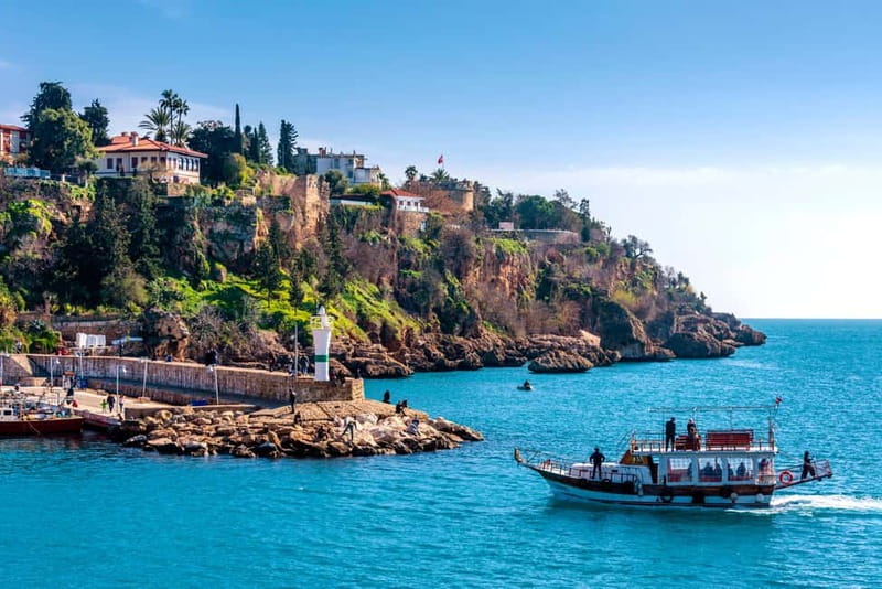Antalya: Falez Cliffs & Waterfalls Boat Trip with Lunch - Lunch, drinks, and the informal boat atmosphere