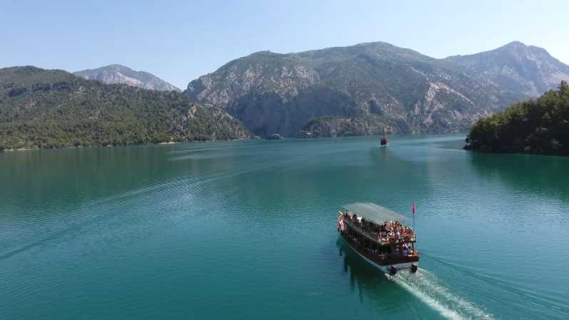 Antalya: Green Canyon Boat Trip with Lunch & Soft Drinks - Swimming in the reservoir