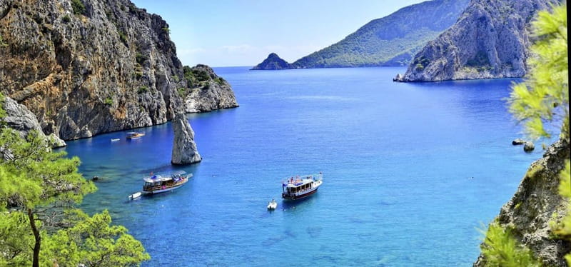 Antalya/Kemer: Adrasan Suluada Island Boat Tours with Lunch - Lunch on board: simple, included, and practical