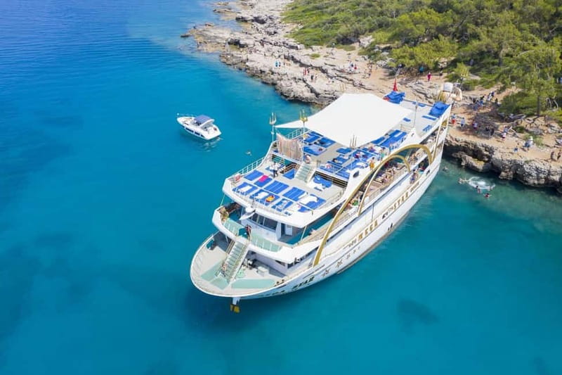 Antalya/Kemer Megastar Boat Trip w/Lunch & Hotel Pickup - How much value do you get for $24?