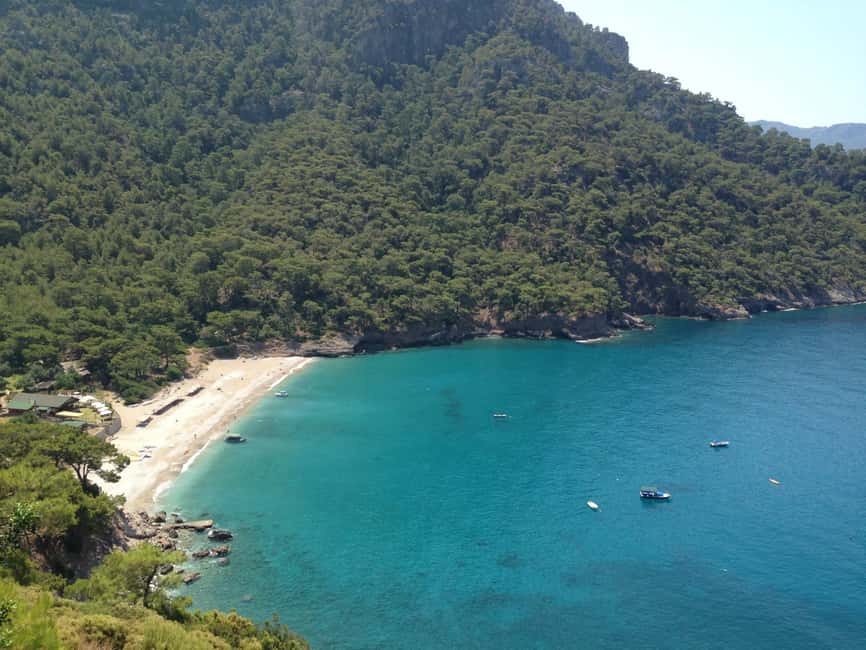 Antalya/Kemer Megastar Boat Trip w/Lunch & Hotel Pickup - Leaving Kemer Marina on the Mega Star