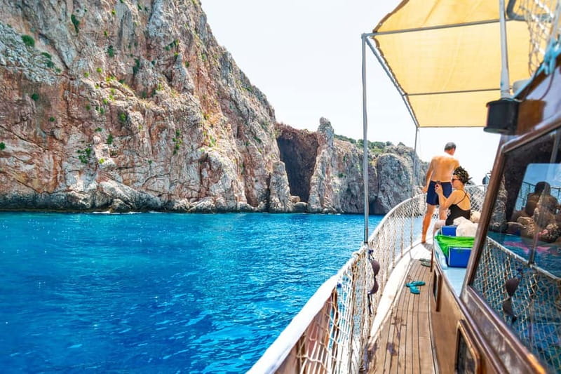 Antalya/Kemer: Suluada & Adrasan Boat Trip with Lunch - Suluada: white beaches and cool water