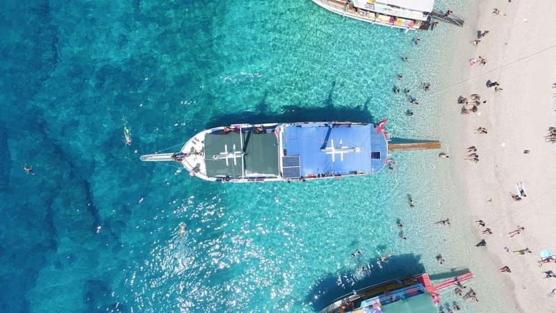 Antalya/Kemer: Suluada Boat Tour with Bays & Maldives Beach - Maldives Beach: white sand and clear water