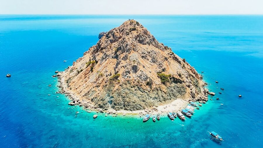 Antalya/Kemer: Suluada Island Small-Group Boat Tour w/ Lunch - Boarding the boat near Adrasan