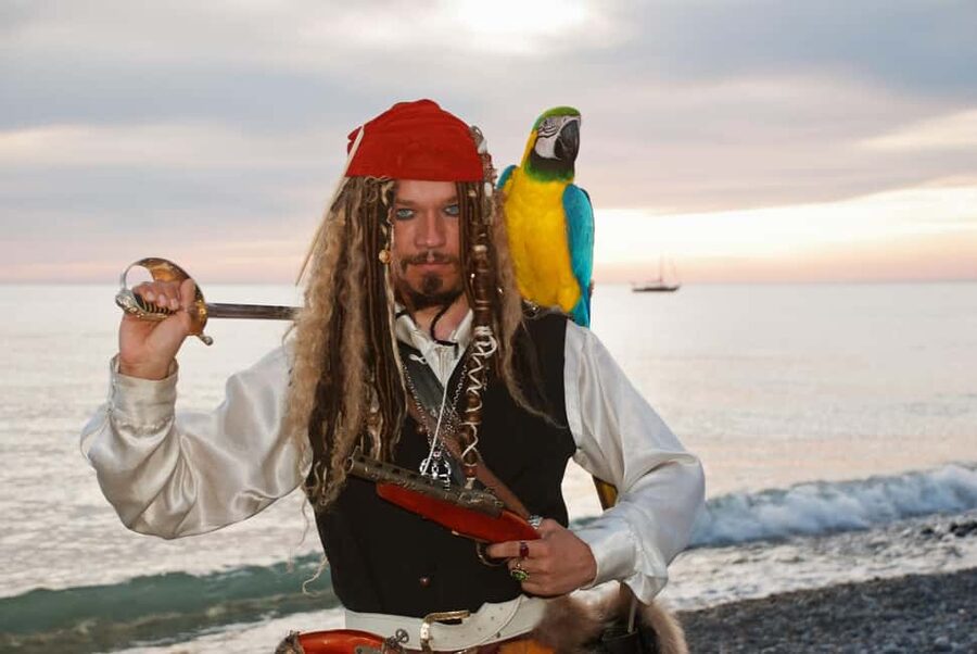 Antalya: Lara Pirate Boat Day Trip w/ Lunch & Soft Drink - Pirate decorations, games, and the first cruise