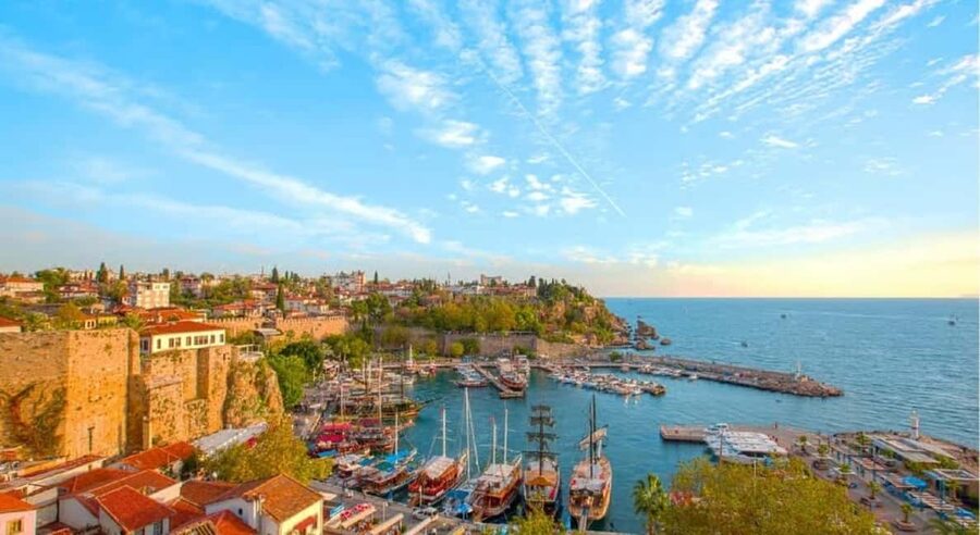 Antalya : Old City Tour w/Cable Car & Waterfalls & Boat Trip - The Old Harbor boat trip