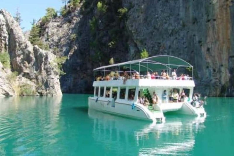 Antalya/Side: Green Canyon Day Trip with Boat Tour and Lunch - Swim stops in cool reservoir water