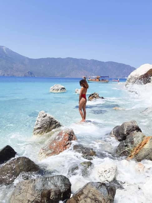 Antalya: Suluada Island Boat Trip with Lunch & Hotel Pickup - Lunch on board: simple, useful, and included