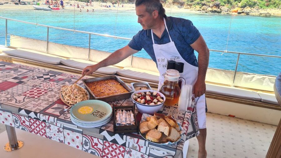 Argostoli: Full-Day Traditional Boat Cruise with Lunch - Snorkeling, Paddle Boards, and Marine Life