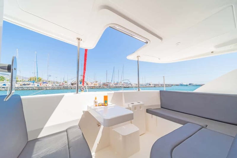 Athens: Half-Day Sunset Catamaran Cruise with Meal & Drinks - A crew-led outing with a personal feel