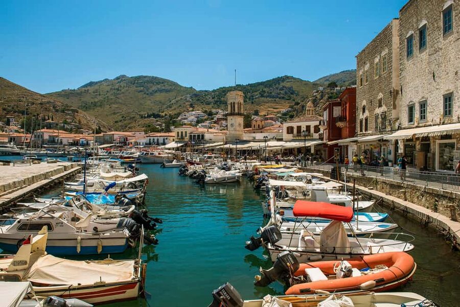 Athens: Hydra, Poros & Aegina Day Cruise with Lunch - Live music and Greek dancing on the return