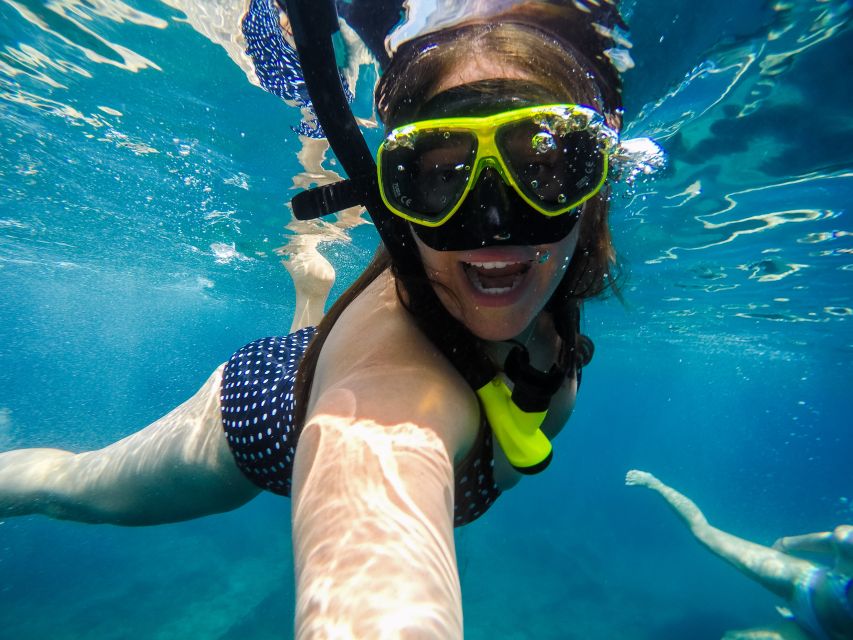 Athens: Riviera Catamaran Cruise with Meal and Drinks - Vouliagmeni: the main meal and second swim