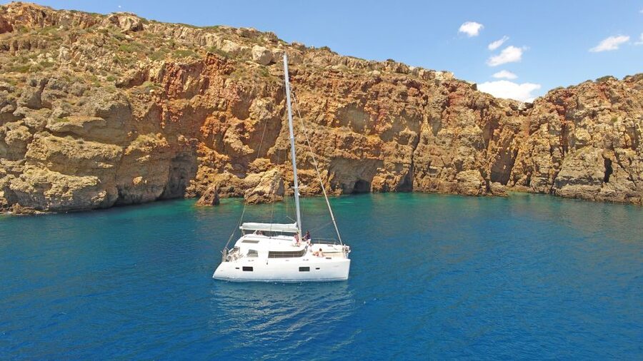 Athens: Riviera Catamaran Cruise with Meal and Drinks - What the Athens Riviera looks like from the water