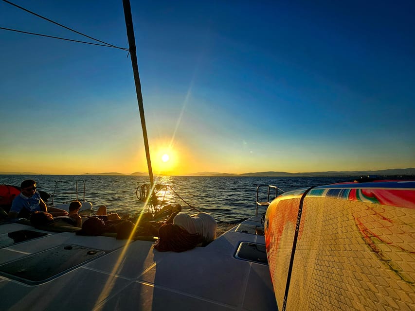 Athens: Riviera Catamaran Tour with Fresh Meal and Drinks - What to pack and who should skip it