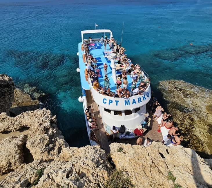 Ayia Napa: Blue Lagoon & Turtle Cruise with Optional Lunch - Turtle Cove at Konnos Bay: the morning highlight