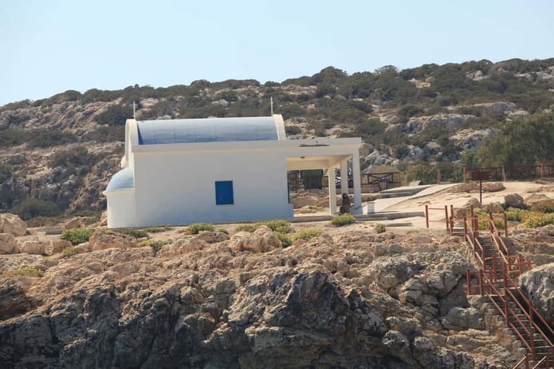Ayia Napa: Lazy Day Cruise, Turtle Cove, Blue Lagoon & Lunch - Coastline views, churches, and Protaras beaches
