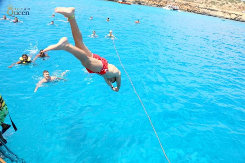 Ayia Napa's Biggest Boat | Cruise with Lunch and Swimming - Cape Greco and the coast toward Konnos Beach
