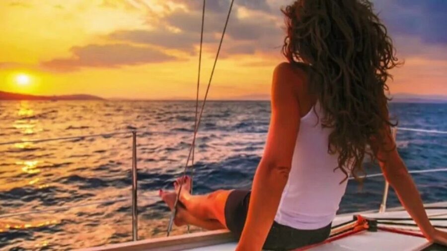 Barbate: Sunset Cruise with Glass of Cava - Leaving Marine Atlantes in Barbate
