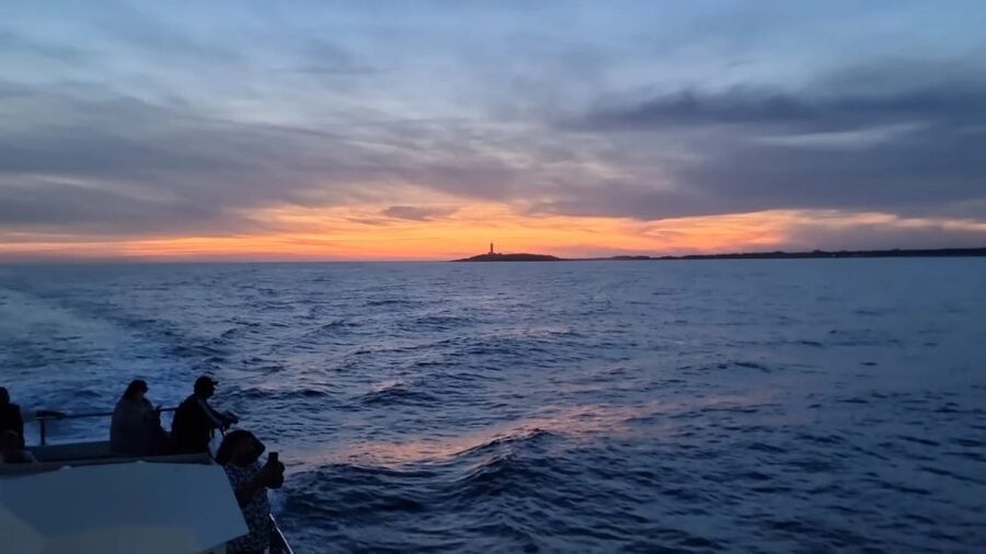 Barbate: Sunset Cruise with Glass of Cava - The Trafalgar Lighthouse from the sea