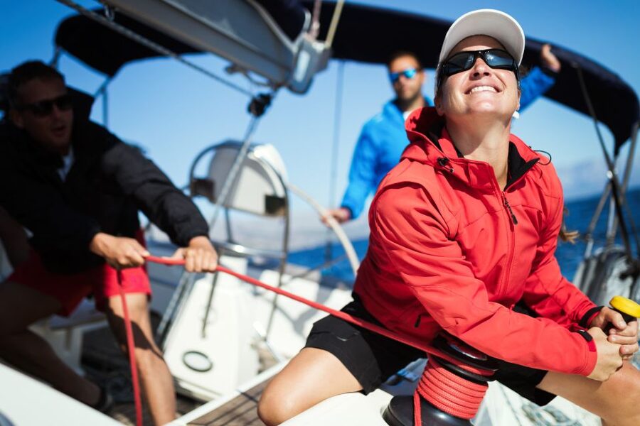 Barcelona: 3-Hour Sailing Course - A Class for First Timers, With Room for Experienced Sailors
