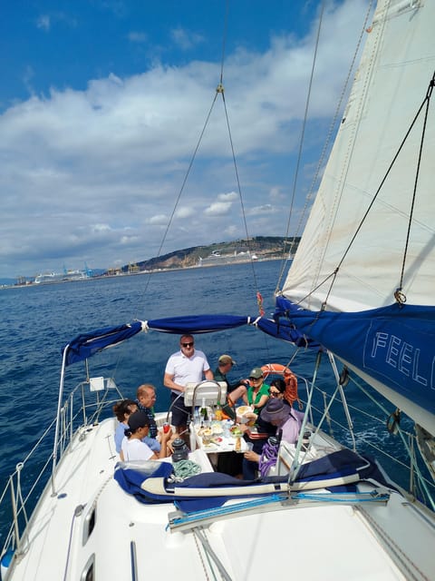 Barcelona Badalona : Sailboat Tour, Snacks, Drinks, Swimming - What the $45 price gets you