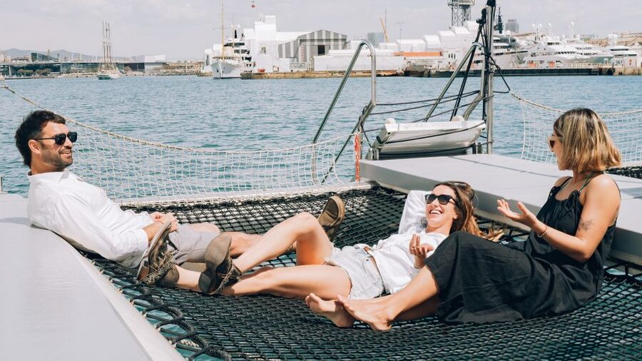 Barcelona: Daytime or Sunset Catamaran Cruise with Music - Who should book this Barcelona catamaran cruise?