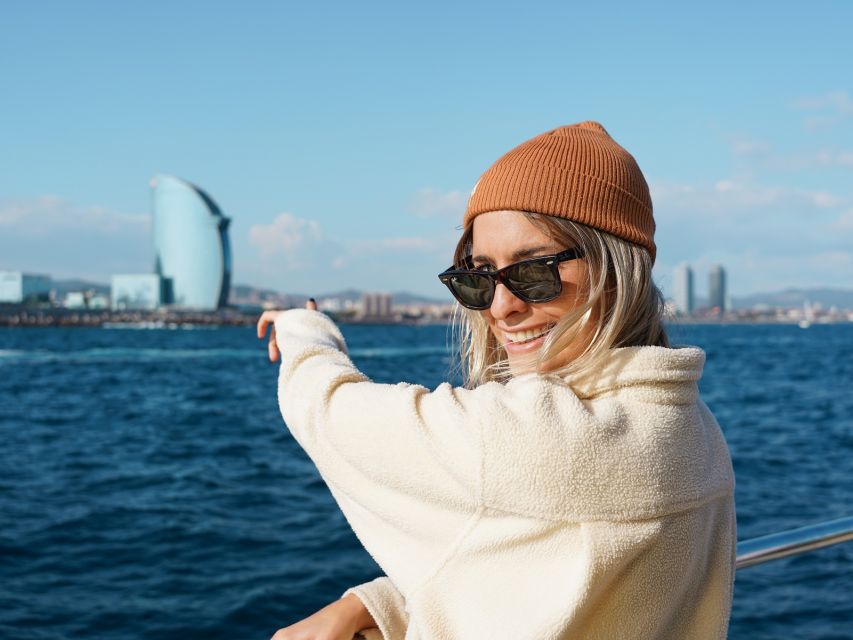 Barcelona: Daytime or Sunset Catamaran Cruise with Music - Live music, drinks, and the boat’s relaxed mood