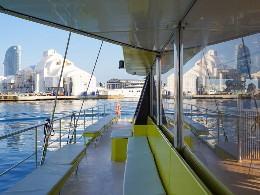 Barcelona: Daytime or Sunset Catamaran Cruise with Music - Weather, cancellations, and practical limits